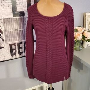 Dark Magenta Sweater Sz Med